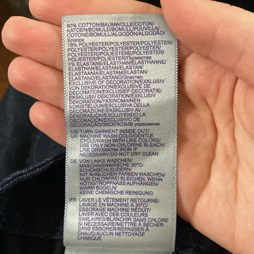 NYDJ New Marilyn Straight Jeans in dark wash size 4 short