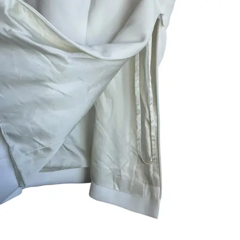 Kasper Women Top 18 Ivory Decorative Bodice Career Layering Professional Neutral