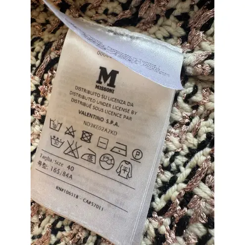 Missoni Mare Knit Cardigan Jacket – Multicolor Bouclé – Size S (IT 40)