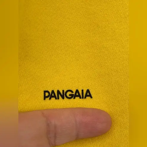 Pangaia Yellow Crewneck sweatshirt large