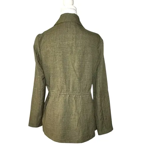 Soho Green Tailored Blazer with Belted Waist MSRP $60.00 Size M
