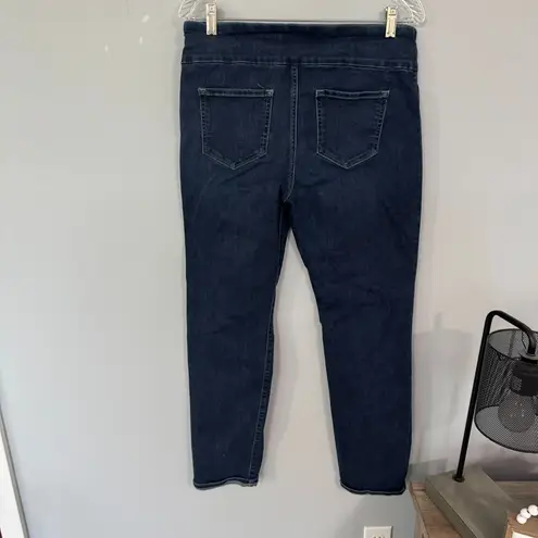 Lee  Slimming Fit Slim Straight Jeggings Jean Leggings Women’s Size 12 Dark Wash