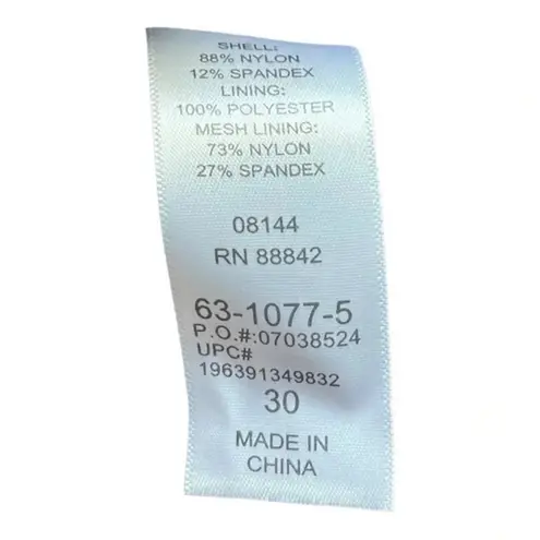 Swimsuits For All SWIM365 Swimsuit Blue Painterly Leaves Women Plus Size 30 NWOT