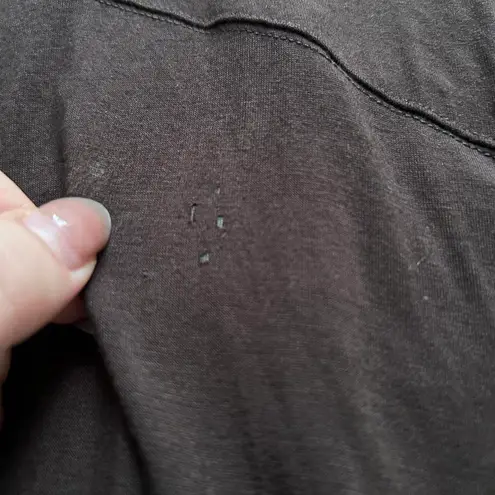 Karen Kane Brown stretchy jersey maxi skirt size small