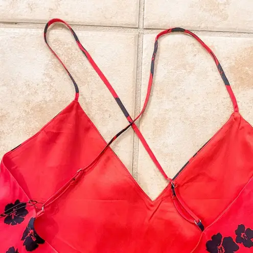 Capulet NEW with tags Emilia Red Floral Racerback Cami, NWT, Size S, MSRP $88