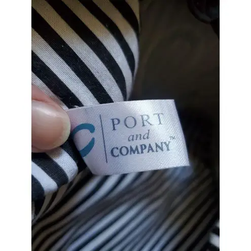 Alpha Chai Omega Tote Bag Black Embroidered Floral Logo Initials Pockets 16"x10"