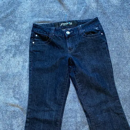 YMI Midnight black Wide Leg Jeans Size undefined