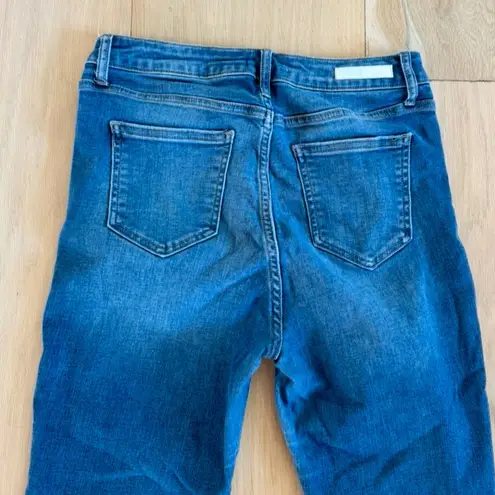 Cello  Distressed Denim Skinny Jeans Medium Wash Size 11