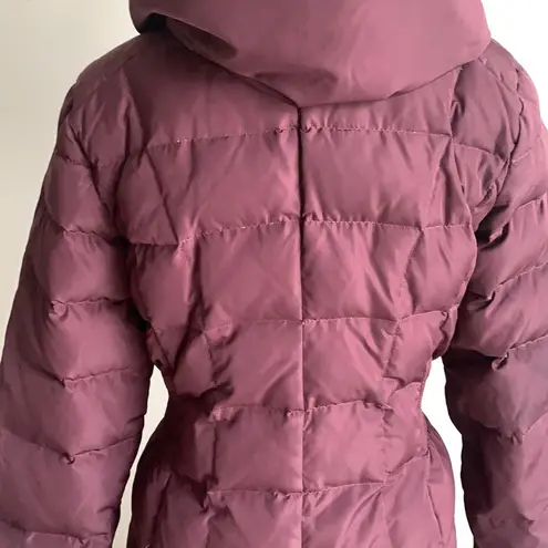 Cole Haan  Merlot Goose Down Puffer Coat