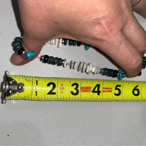 None 💙 Beaded Turquoise Bracelet