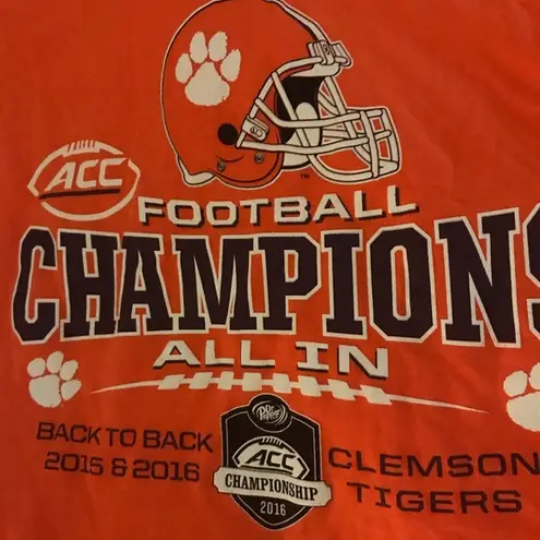 Clemson ACC Championship women’s tee Orange Size M