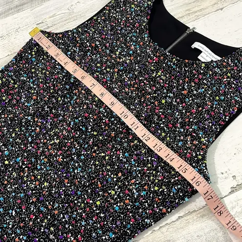 Diane Von Furstenberg  Carrie Two Tweed Shift Dress Size 6