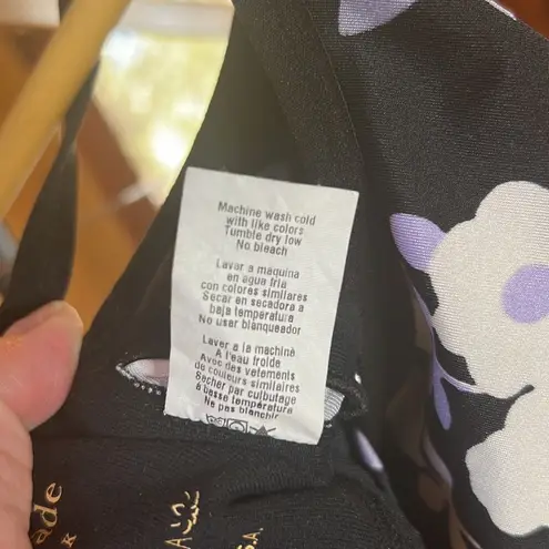 Beyond Yoga Kate Spade Cinched Bow Yoga Sports Bra Floral Garden Size S