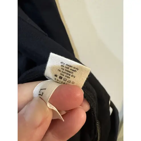 L'Agence Black Utility One Piece Jumpsuit Jogger Long Sleeve Drawstring