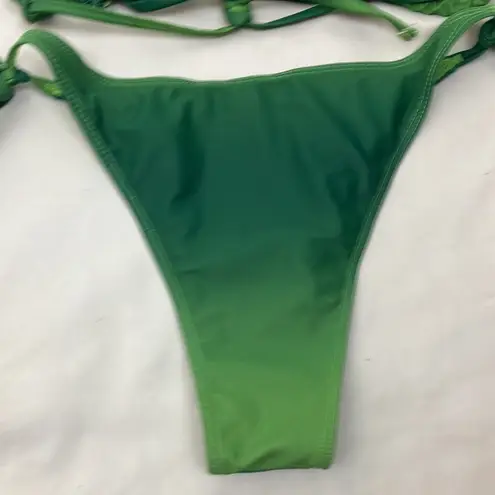 Green Tie Bikini Set woman’s size xtra large