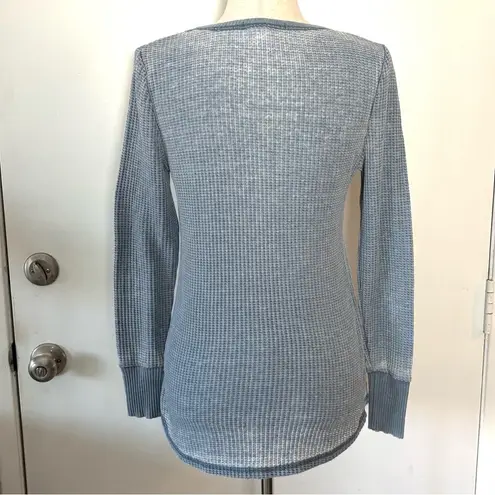 Seven7  Henley Women’s Henley Waffle Top