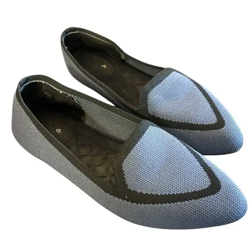 Birdies Women's Dark Blue and Black Washable Wear Everywhere Flat Size 6
