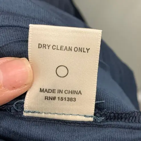 Current Air | Dark Navy Aurelie Pleated Mini Dress MSRP$148