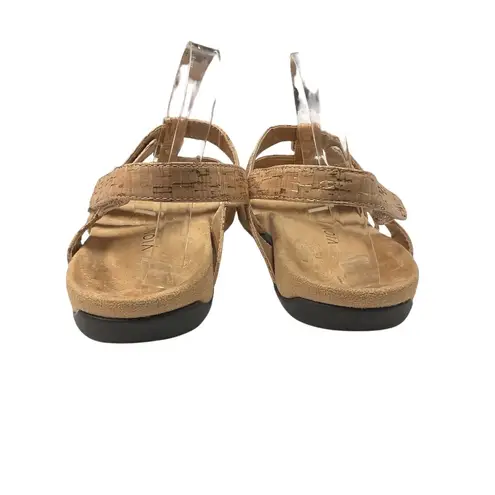 Vionic AMBER Backstrap Sandals Size 10 Adjustable Orthotic Arch Support Comfort