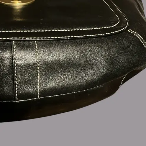 Coach  65th Anniversary Ergo Legacy stripes extra large tote with brass turnlock. thumbnail 5