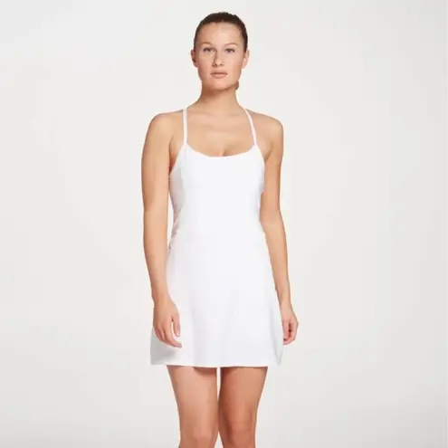 Calia Carrie Underwood Pure White Adjustable Strap Performance Dress Size M