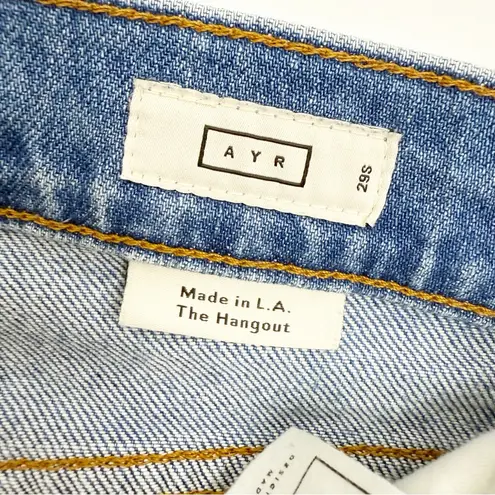 AYR The Hangout High Rise Boot Cut Jeans Merci Beaucoup Y2K Jeans Blue