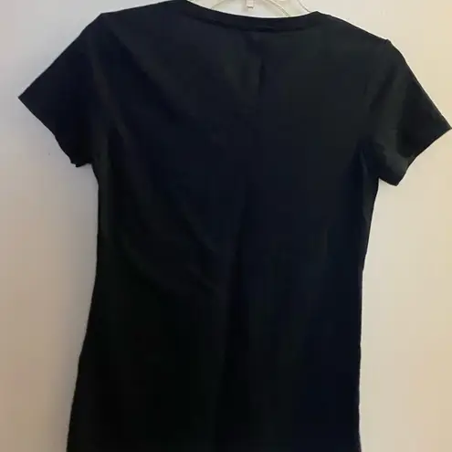 Piston Driven Women’s Black V Neck T Shirt M Fine I’ll Do It Myself Graphic Size M