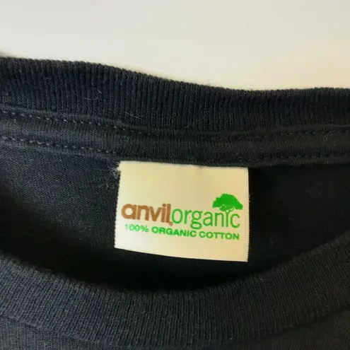 Anvil 2008 Vintage Organic White Tiger Jungle Predator T Shirt 00s Tampa