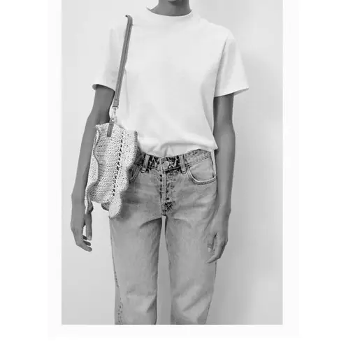 ZARA NEW ‎ HAND BAG-RUCKSACK MULTICOLOR SHOULDER BAG STRAP 11.1 x 12.8 x 3.5”