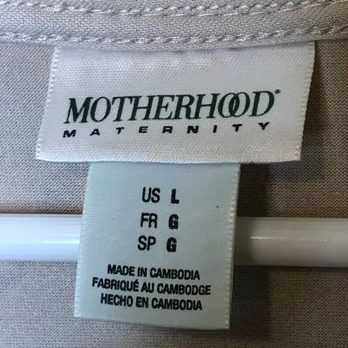 Motherhood Maternity  Short Sleeve Dress Tunic, L