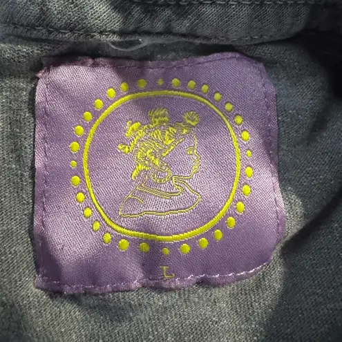 BEPHIES BEAUTY SUPPLY Bephies Beauty Supply Solar Heart Fade Graphic Tee Size L Gray Size L