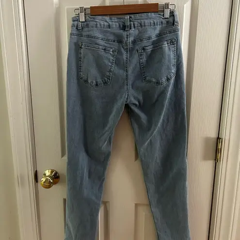 Wallflower Blue Skinny Ripped Jeans Size undefined