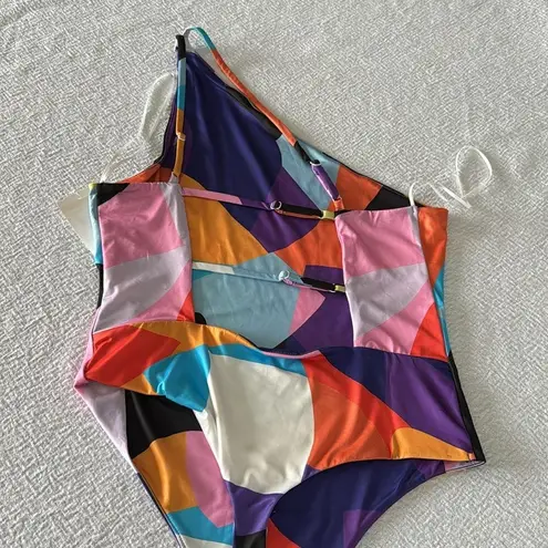 AFRM Aeryn One Shoulder Open Back Bodysuit, Small, $98