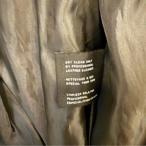 Michael Kors Like New MICHAEL  Asymmetrical Motocycle Leather Jacket