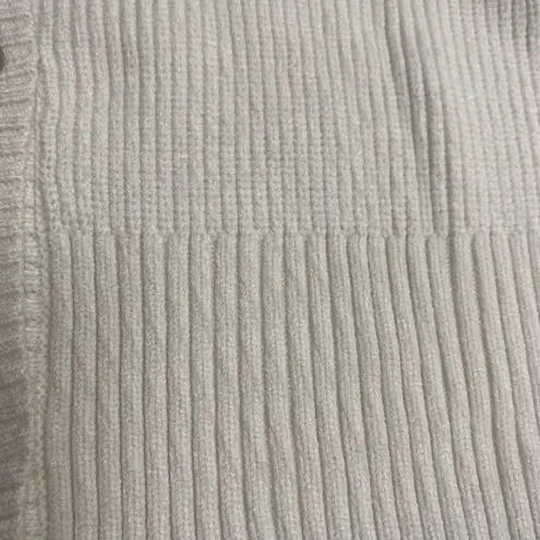 LILLUSORY Women’s Soft Knit Oversized Short Button Down Sweater Cardigan XL TAN