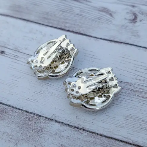 Vintage Clip On Earrings Stunning Statement Lemon Tones Yellow