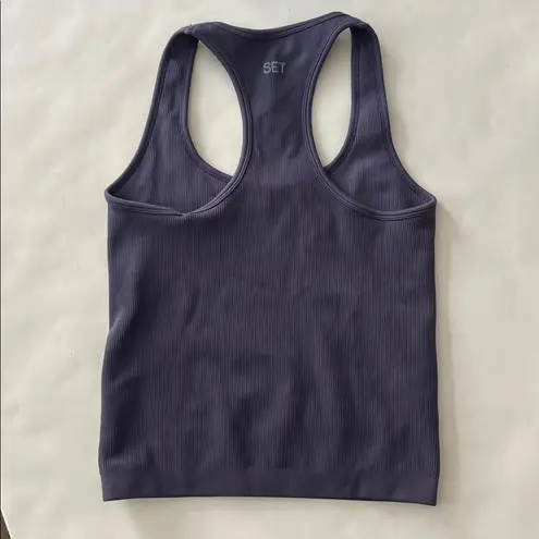 Set Active 2 PIECE WORKOUT SET -Elevate Tank & Seamless Leggings Galaxy Purple M