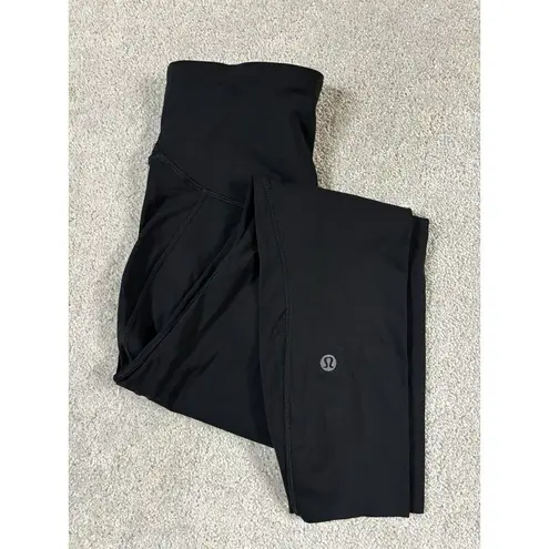 Lululemon  Base Pace High-Rise Crop 23" Black Size 0 Athletic Leggings Women's