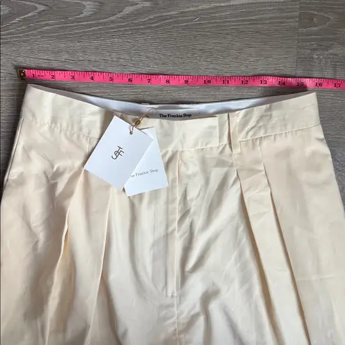 NEW The Frankie shop pamela trousers in cornsilk Medium