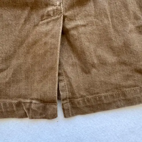 Lauren Jeans Ralph Lauren Brown Cotton Blend Belted Pencil Skirt equestrian 4