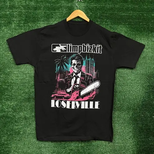 Limp Bizkit Loserville European Tour Nu Metal Band T-Shirt Size Large