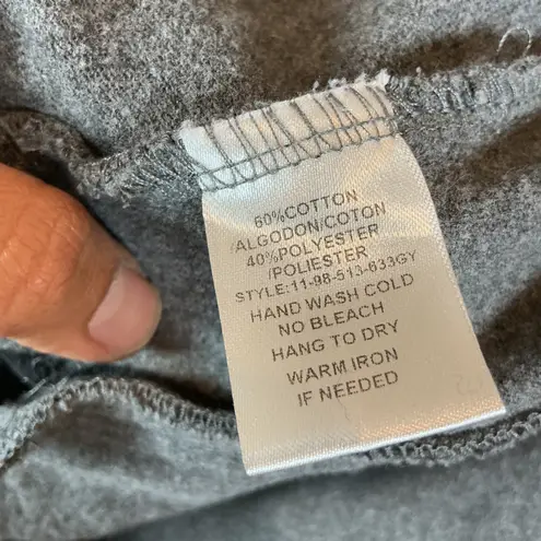 Stetson Gray Moto Jacket Studded Western Style Womens Size Medium