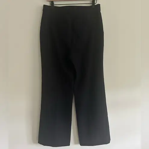 ALC Frank NWT A.L.C. Stretch Chelsea Tailored Wide Leg Pants High Waisted Navy Blue Size 8