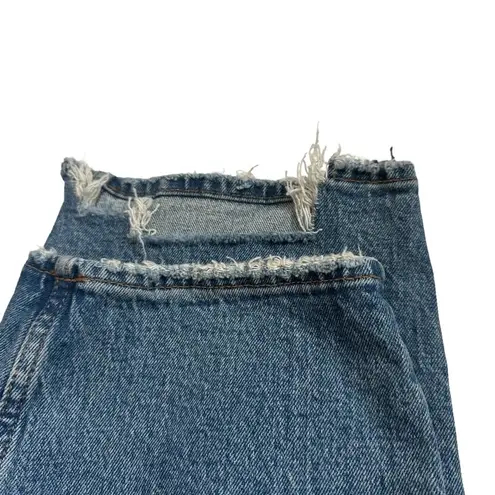 Abercrombie & Fitch NWT  "Curve Love" High Rise Mom Denim Distressed Jeans