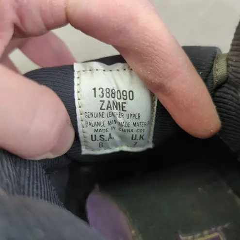 Coleman Zanie Womens Hiking Boots Gorpcore Work Size 8 Leather Brown Lace Up