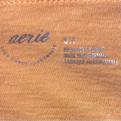 Aerie  Orange Top Henley