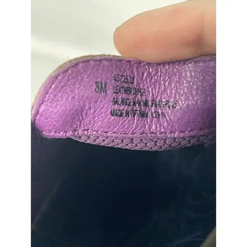 Bionica Women Gallant Bronze Shimmer Leather Shoes Size 8 Brown Wedge S