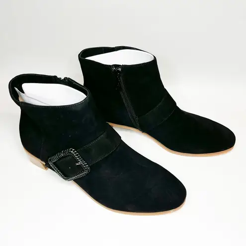 Jack Rogers NEW  Izzy Suede Bootie Black 9