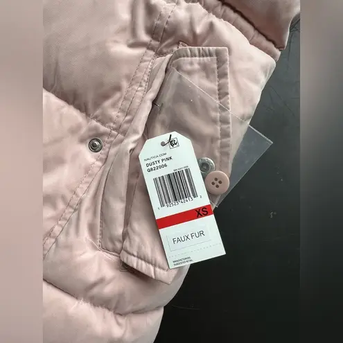 Nautica   Women’s Puffer Microfiber Heavy Weight Down Coat Pink Size XS