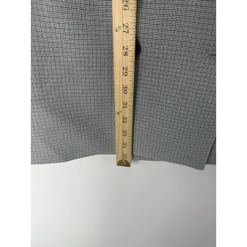 ZARA  Halter Blazer Mini Vest Dress Gray Houndstooth Double Breasted XL